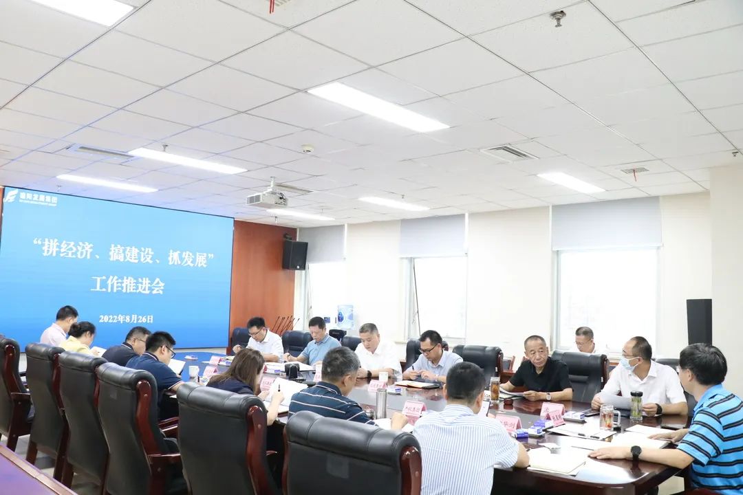 【拼經(jīng)濟(jì) 搞建設(shè) 抓發(fā)展】集團(tuán)公司組織召開“拼經(jīng)濟(jì)、搞建設(shè)、抓發(fā)展”工作推進(jìn)會(huì)
