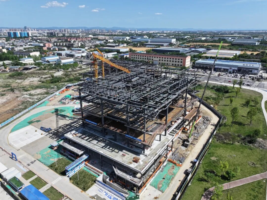 一線傳真│奮斗不止，筑鼎未來——市博物館建設項目主體結構順利封頂